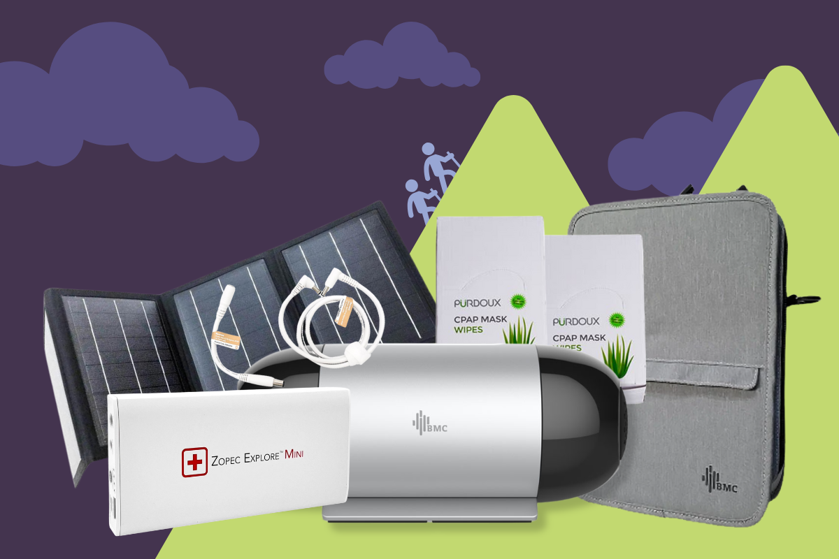 BMC M1 Deluxe Hiking CPAP Bundle