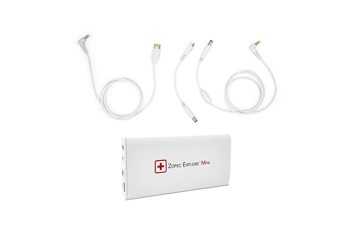 Zopec Explore Mini DC Multi-Voltage Smart Travel & UPS Battery System 99.5Wh (AirMini, AirSense 10, AirSense 11)
