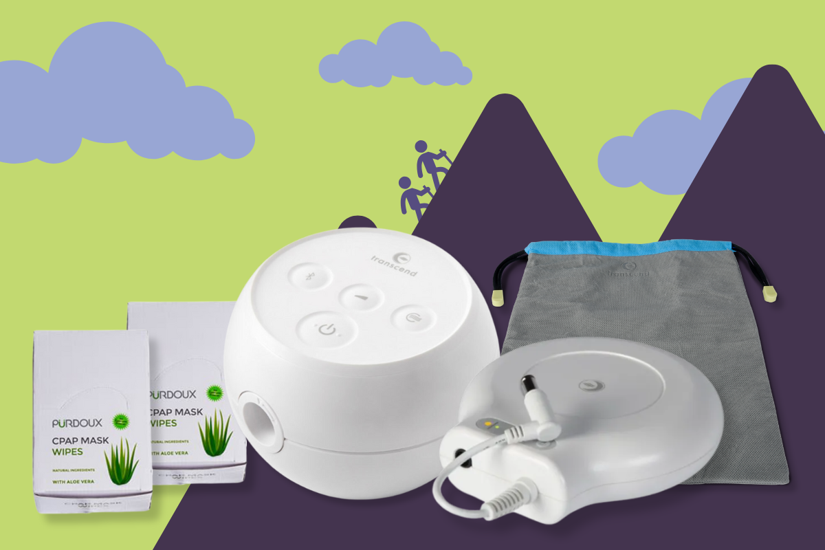 Transcend Micro Hiking CPAP Bundle – Travel CPAP Solutions